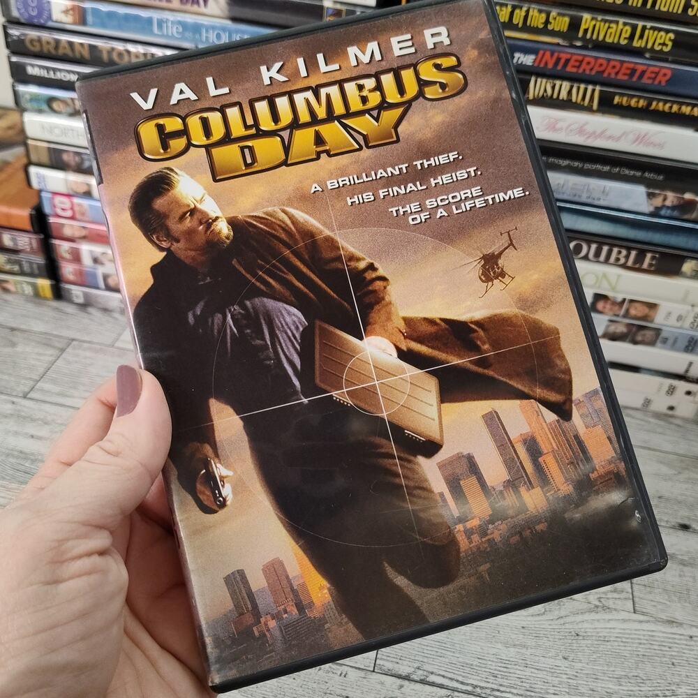 DVD Columbus Day - Val Kilmer - Action Drama